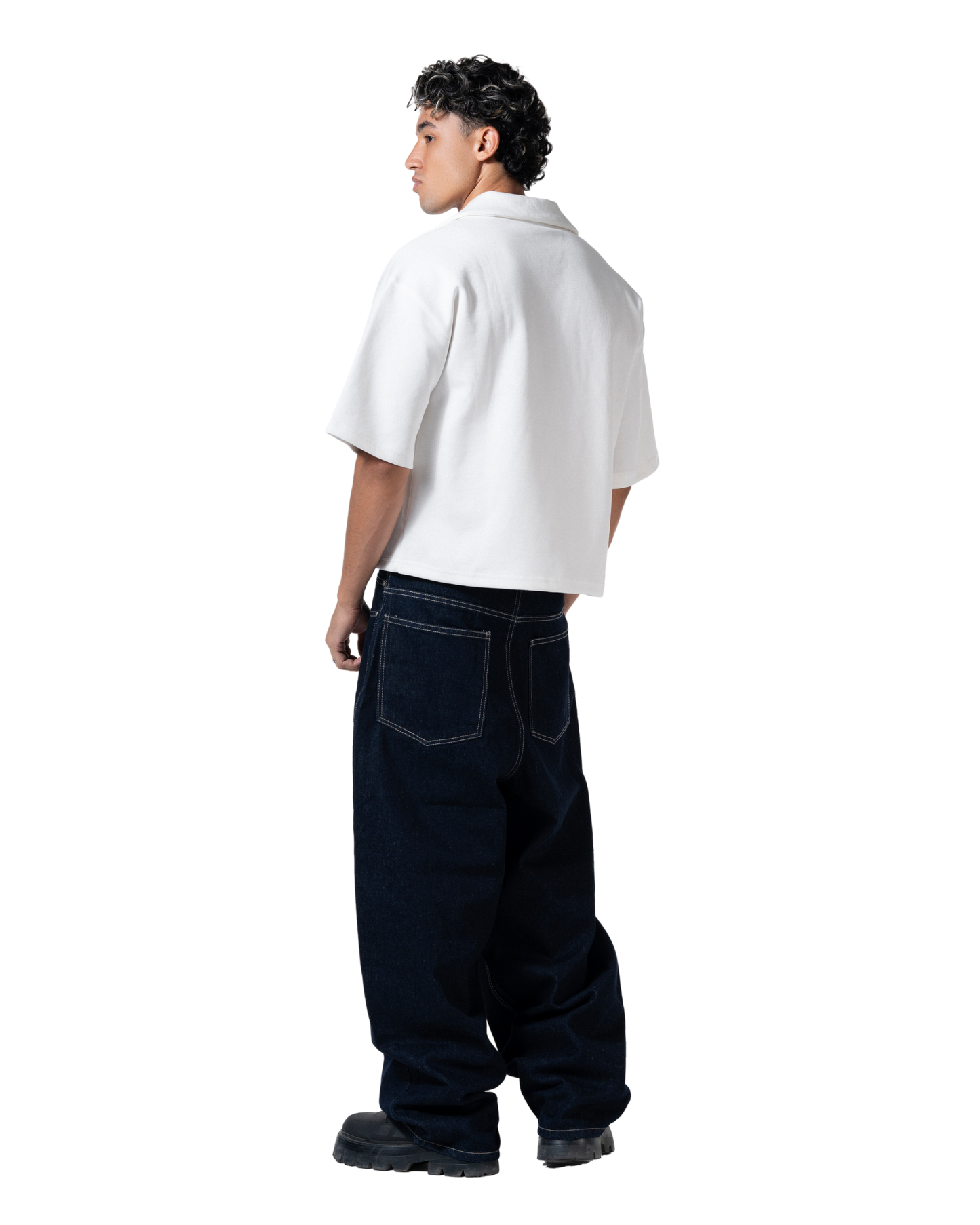 duo club polo white