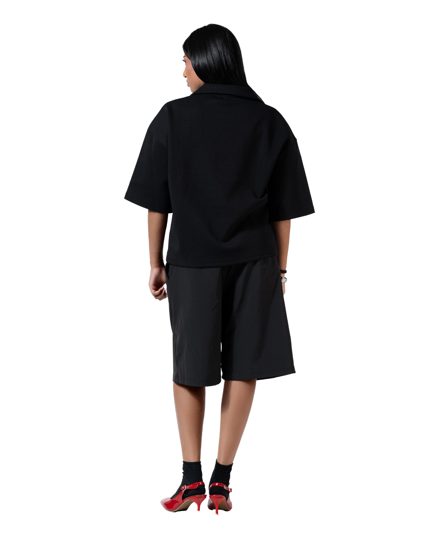duo club polo black