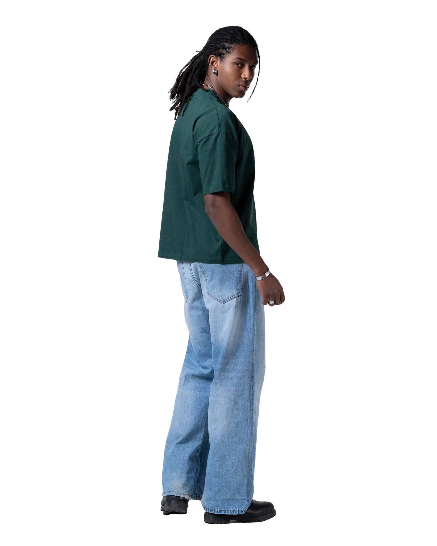 duo basic T-shirt grean