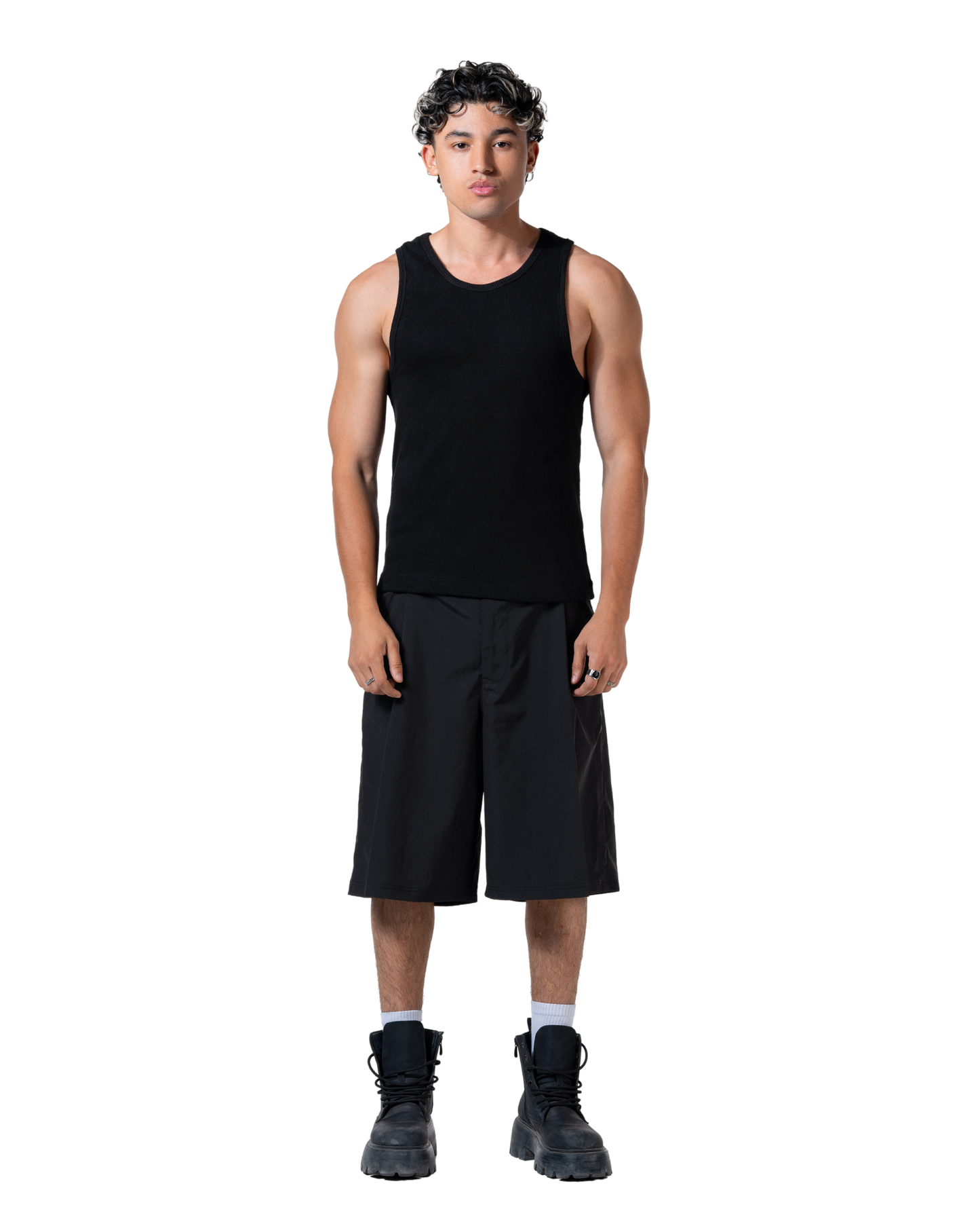 black Tank Top