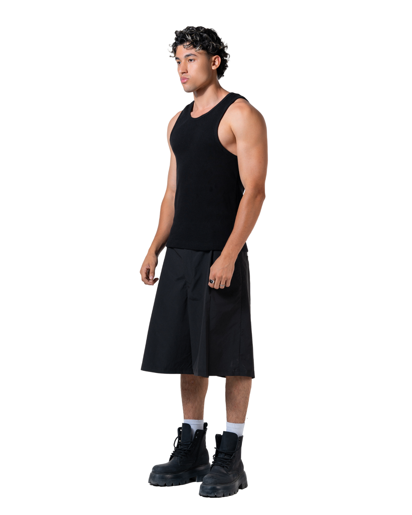 black Tank Top