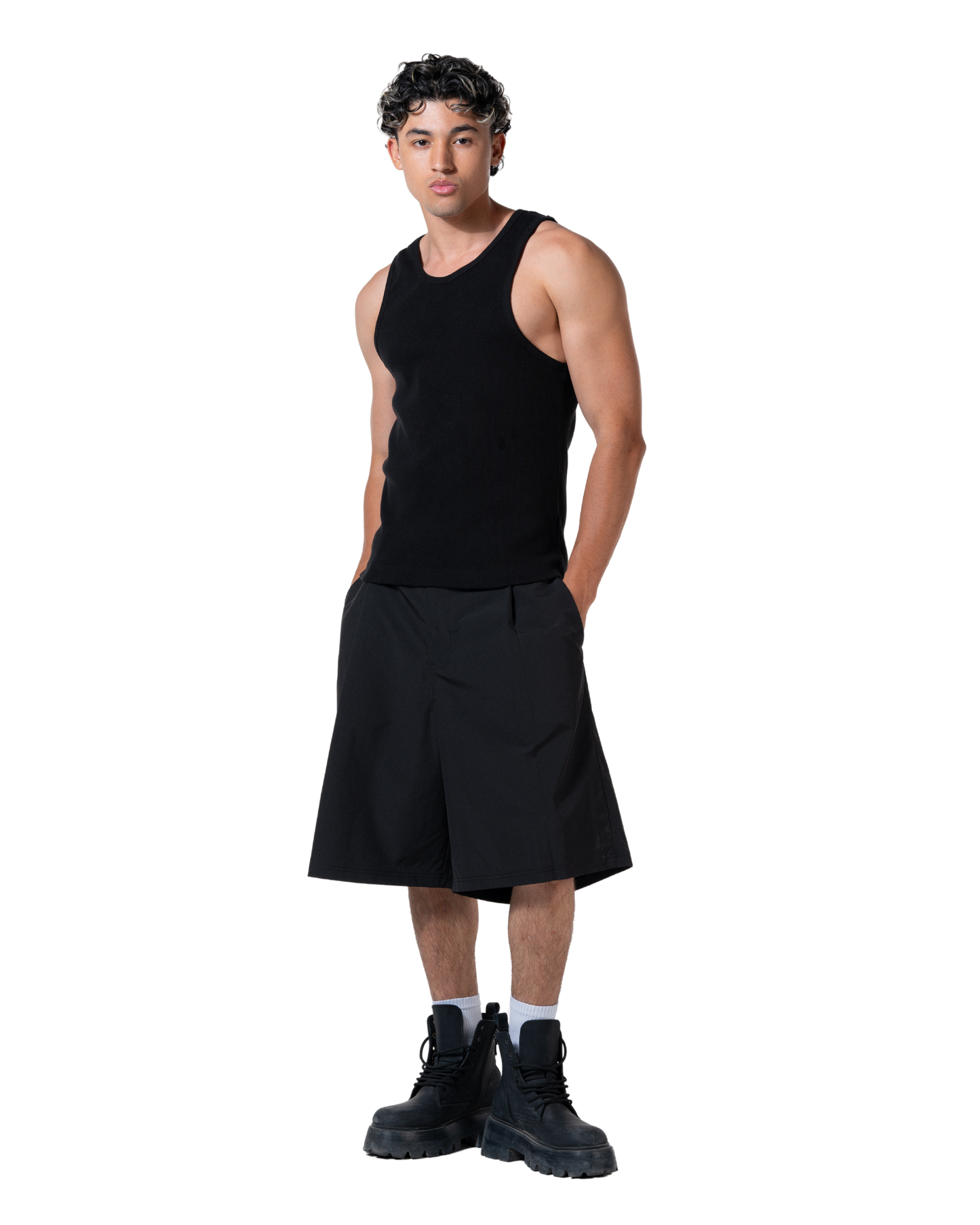 black Tank Top