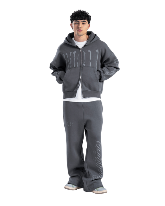 MOTHER OF PEARL ZIPPER SET