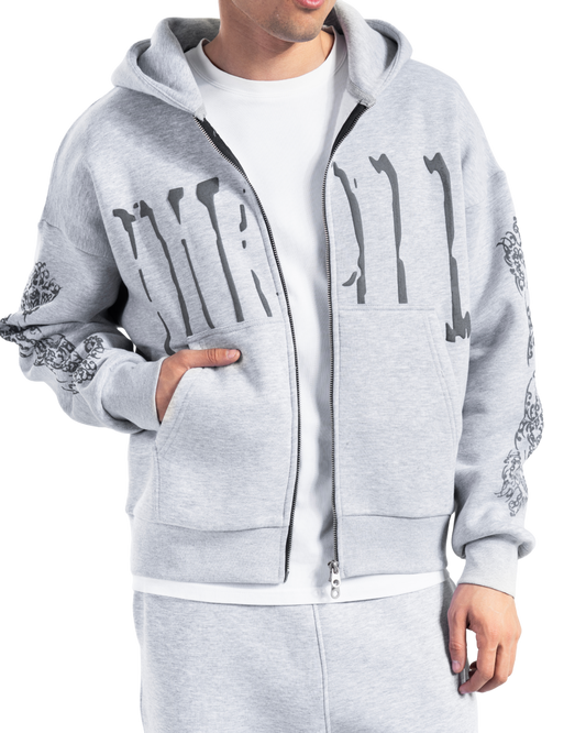 MOTHER OF PEARL ZIPPER