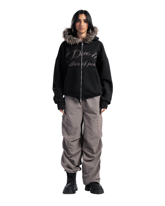 THE FUR MOTHER OF PEARL JACKET