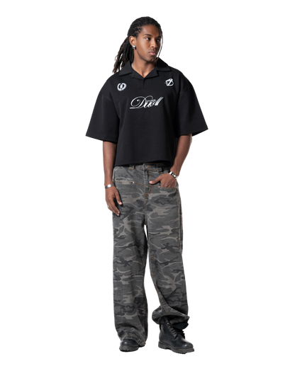 duo club polo black
