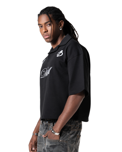 duo club polo black