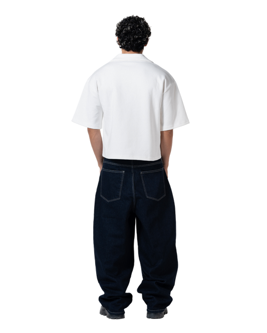 duo club polo white