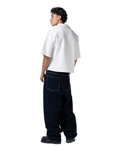 duo club polo white