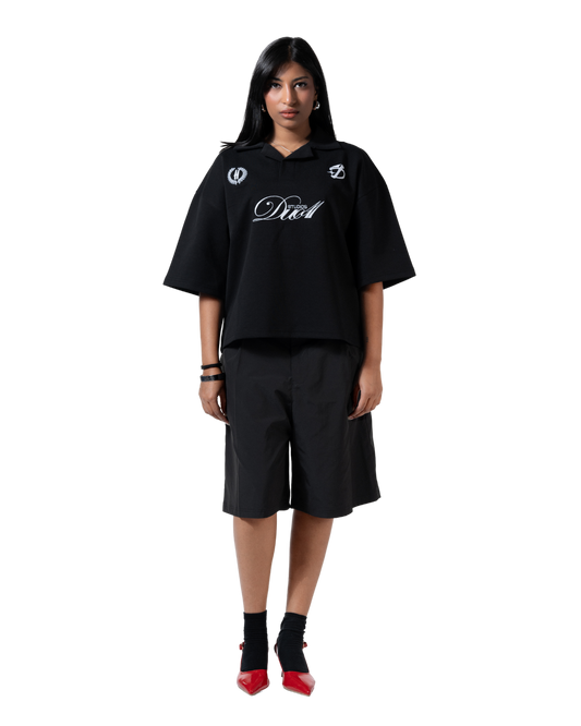 duo club polo black