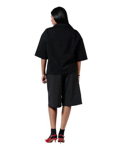 duo club polo black