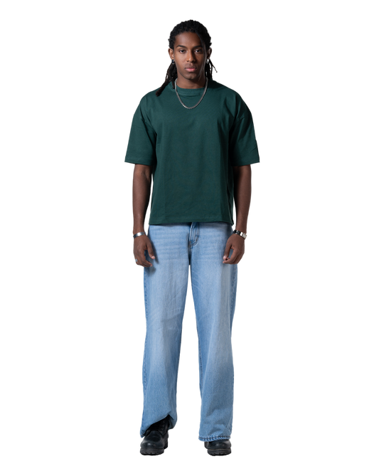 duo basic T-shirt grean