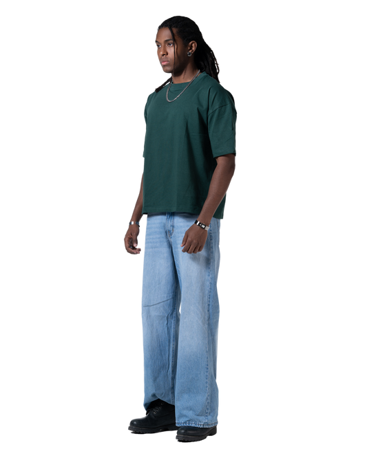 duo basic T-shirt grean