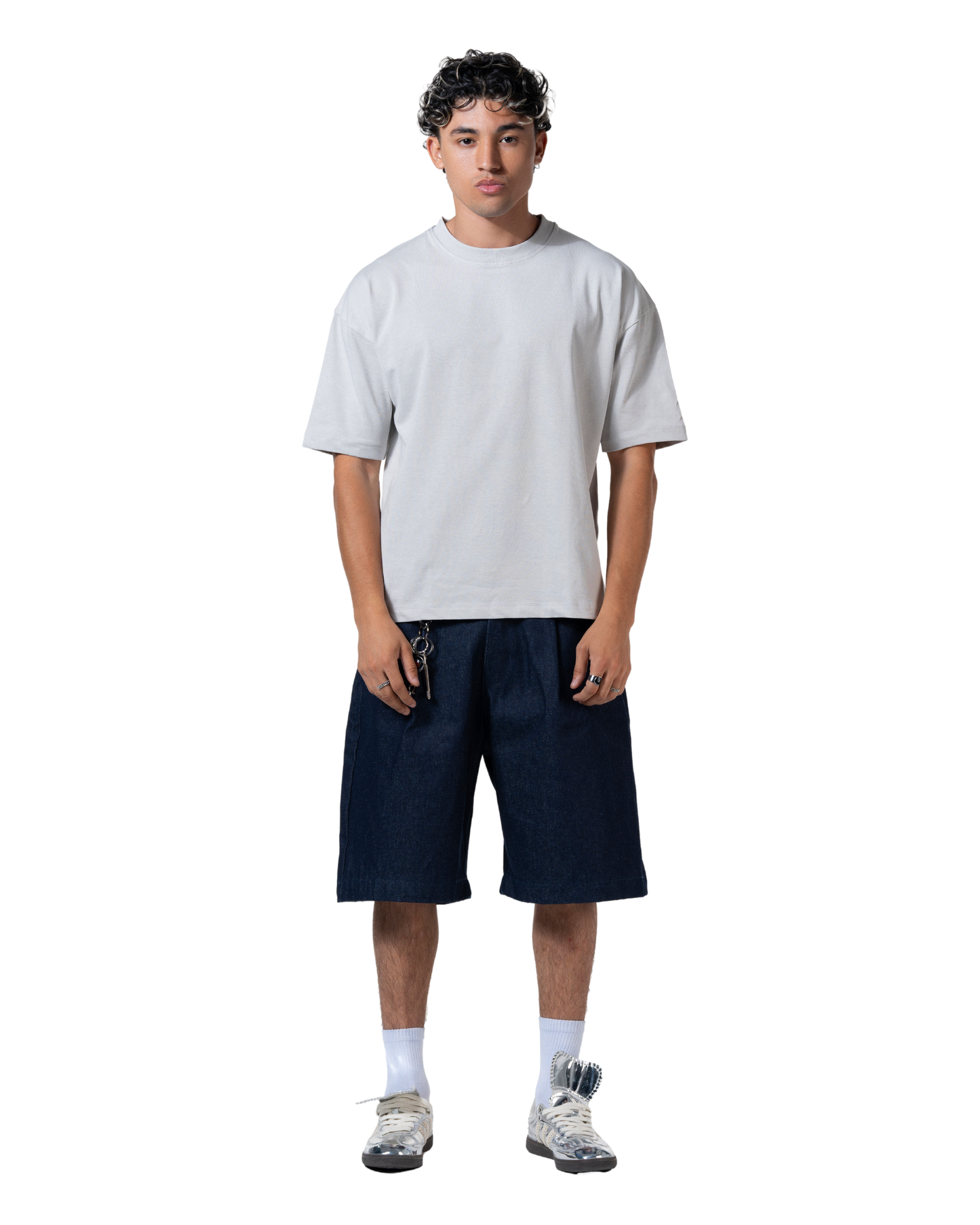 duo basic T-shirt gray