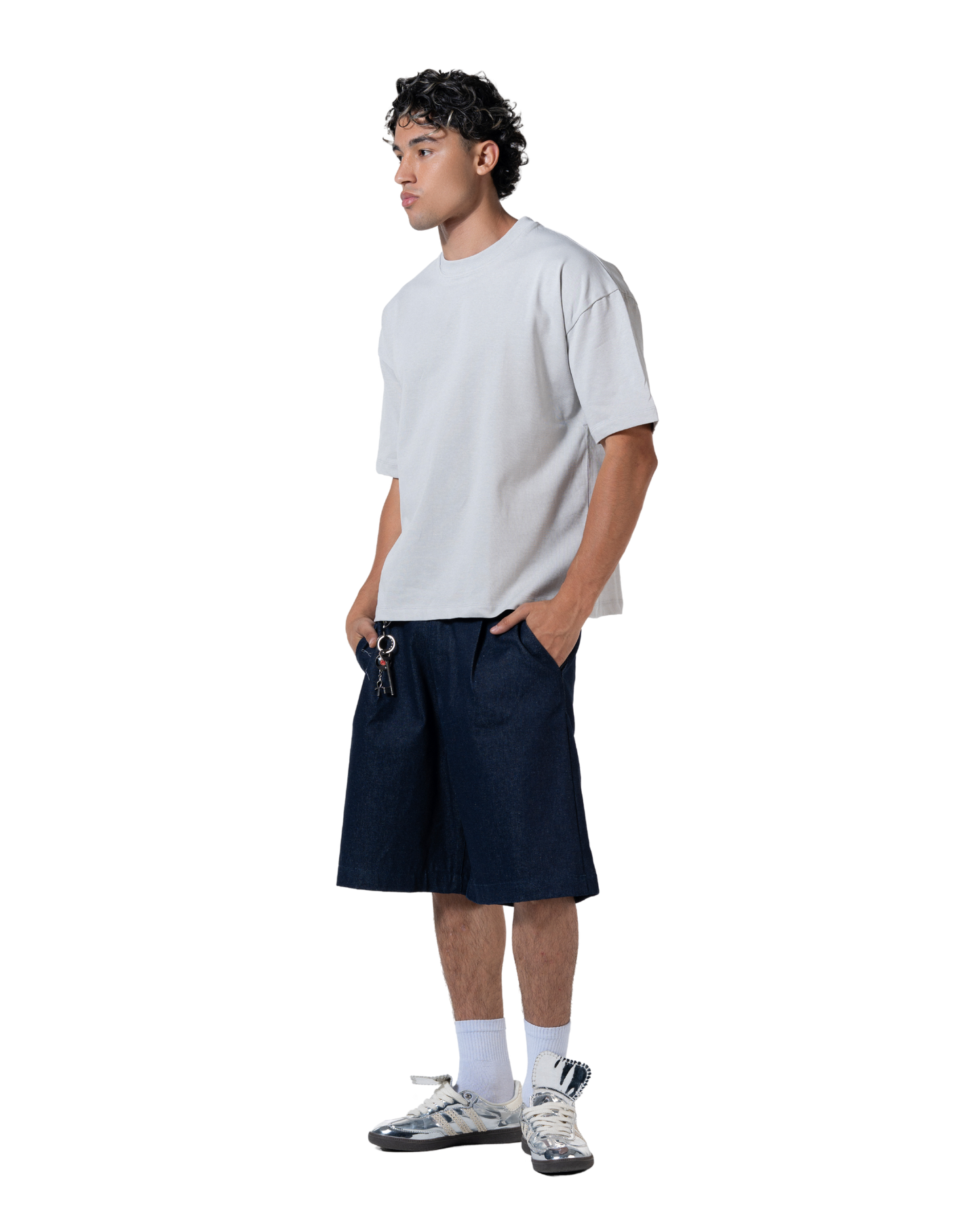 duo basic T-shirt gray