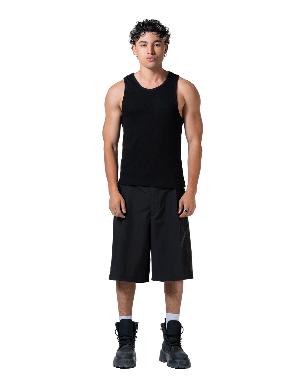 black Tank Top
