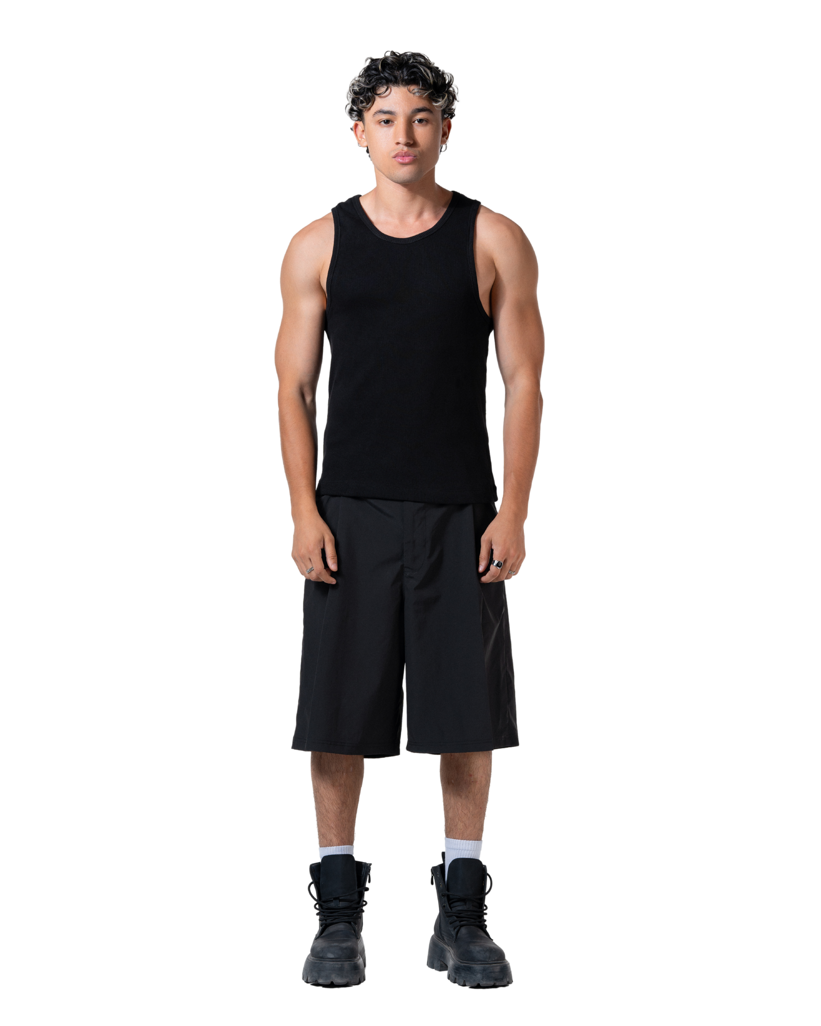 black Tank Top