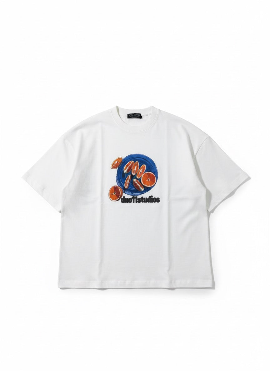 Duo orange tee