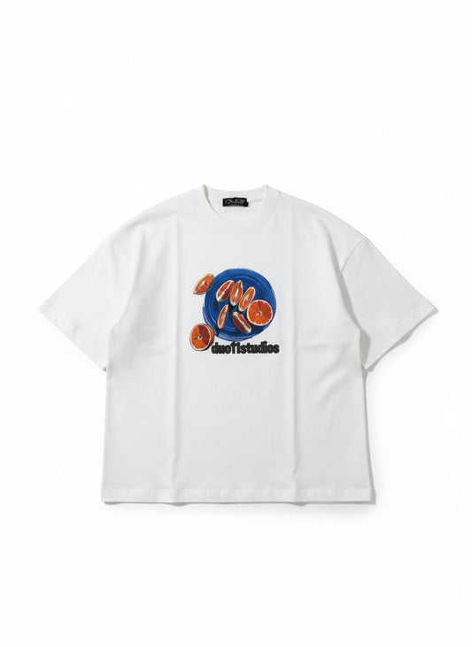 Duo orange tee