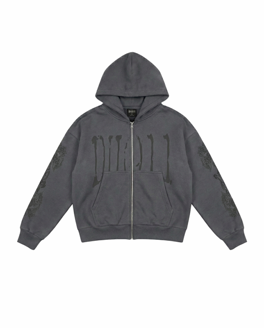 MOTHER OF PEARL ZIPPER