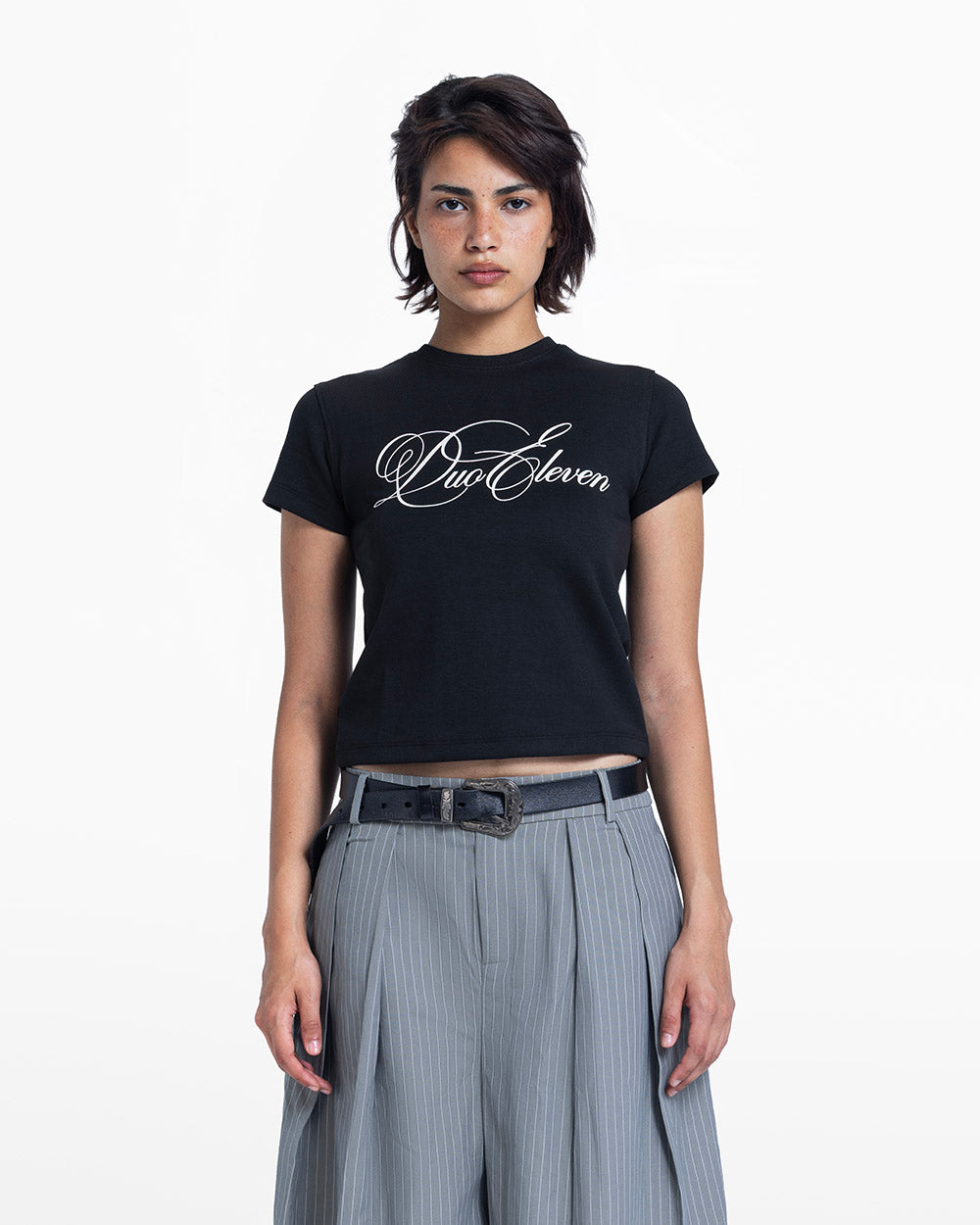 Signature tee black