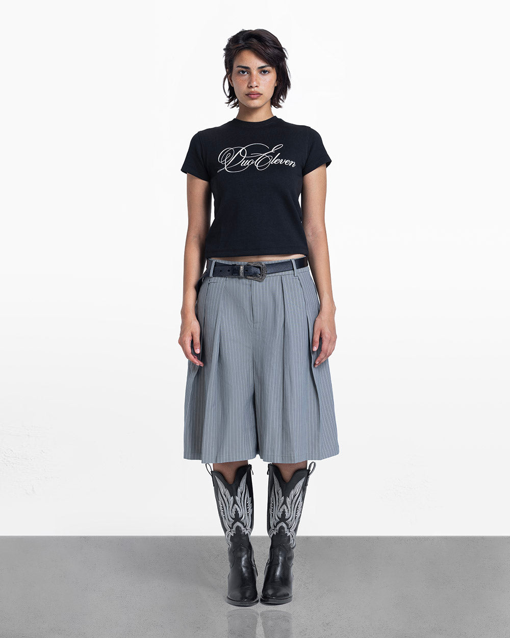 Signature tee black