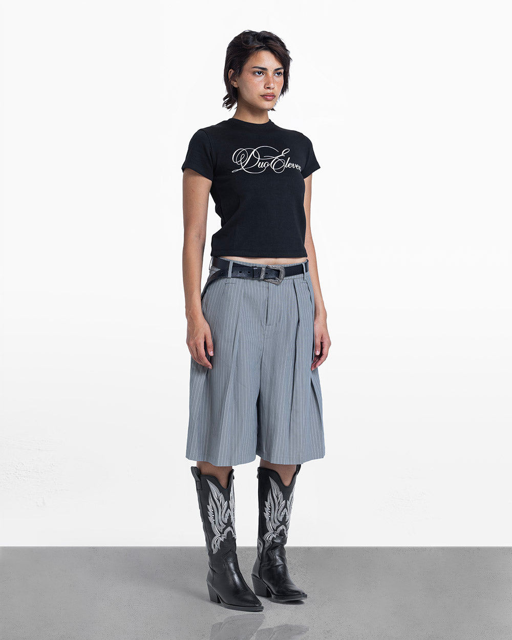 Signature tee black