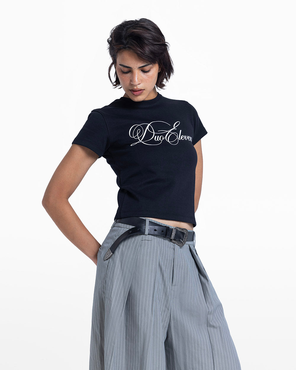 Signature tee black