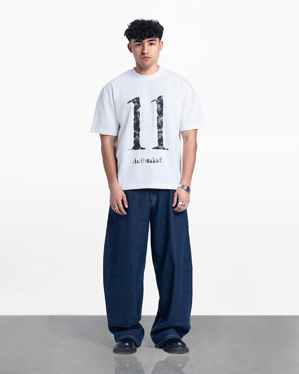 11 percent tee white