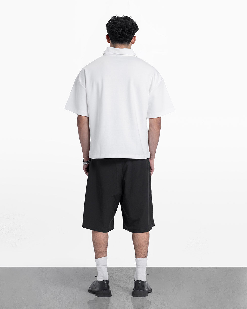 duo club polo white