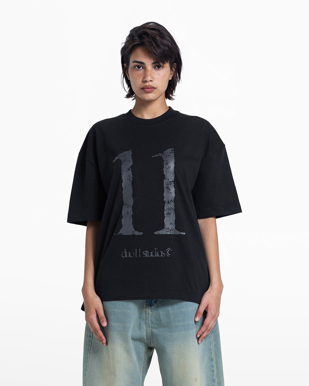 11 percent tee black