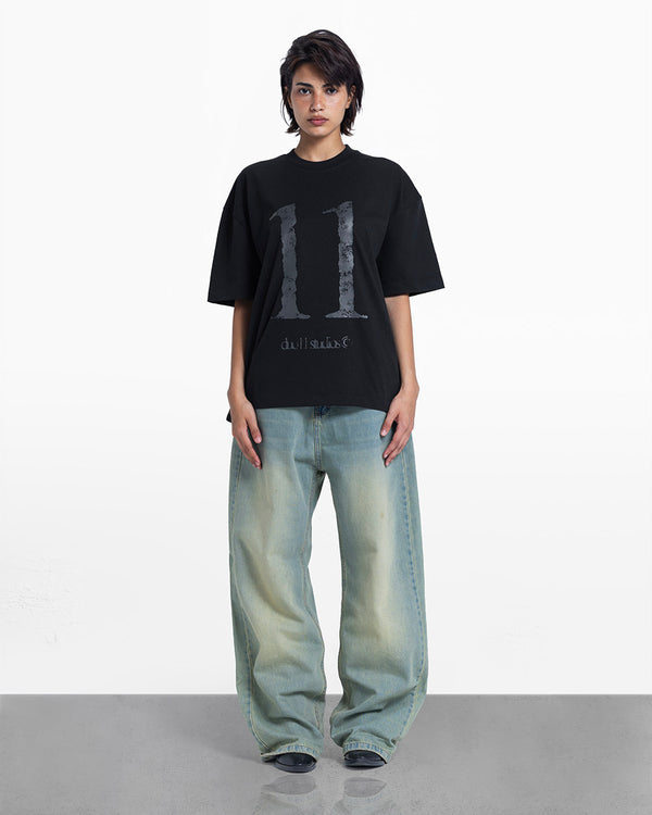 11 percent tee black
