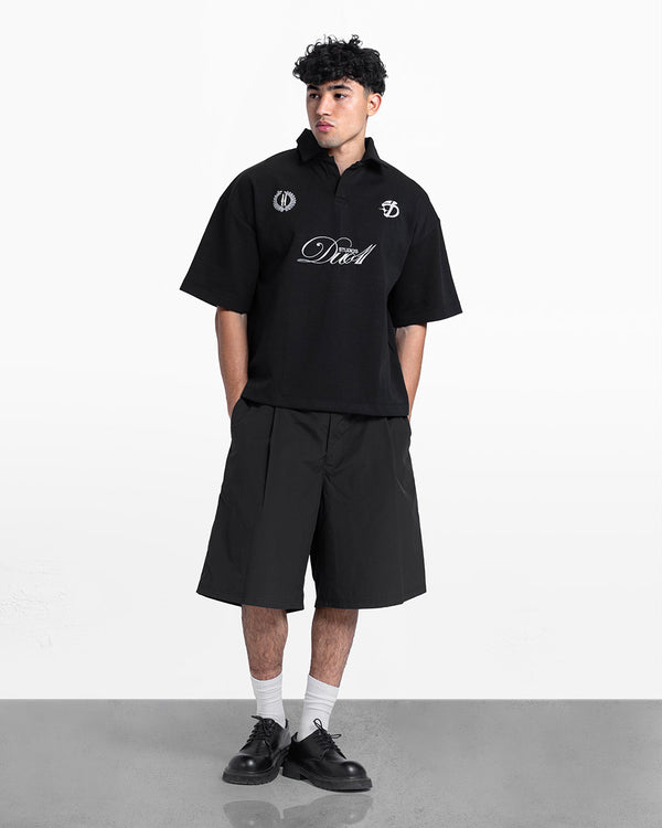duo club polo black