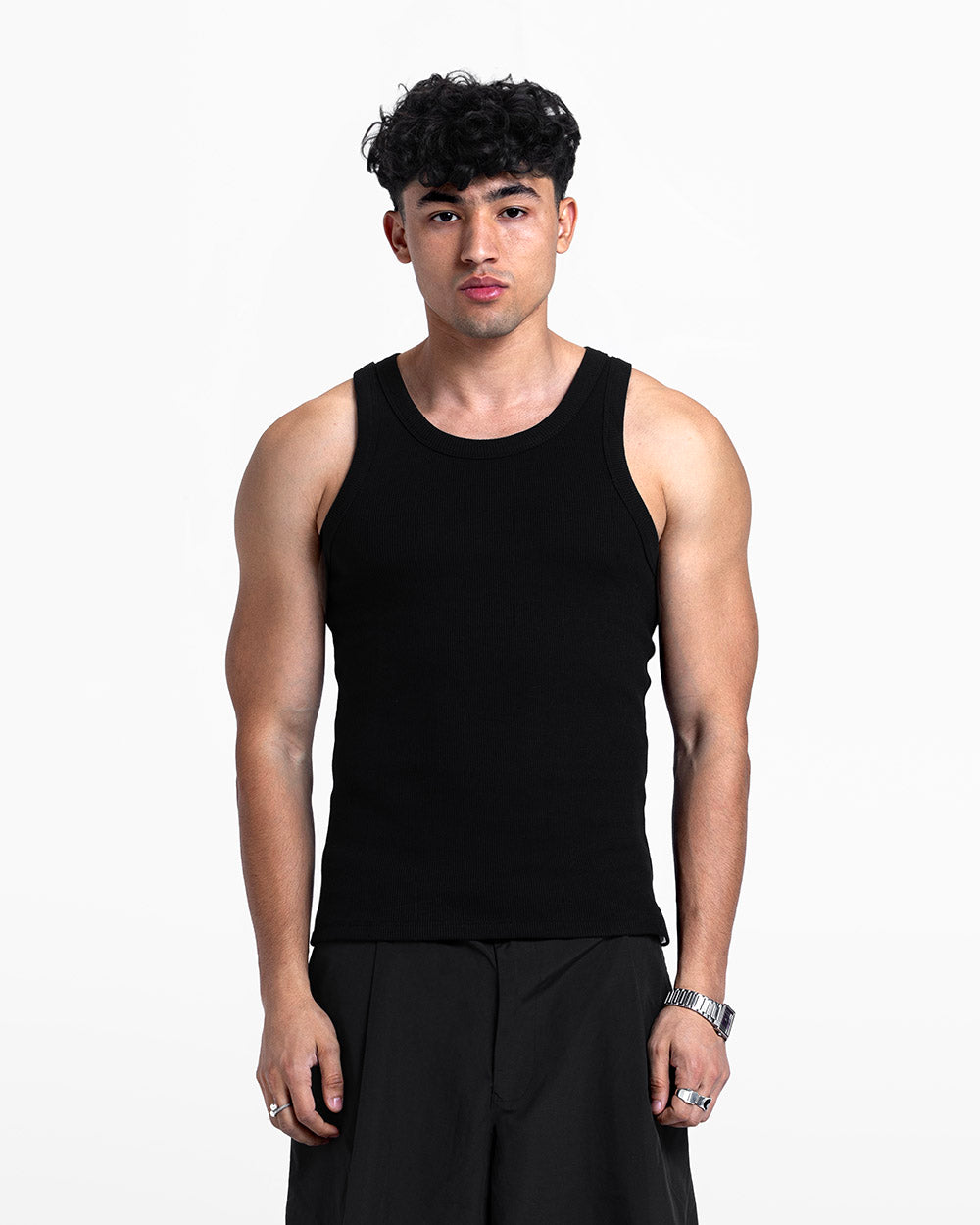black Tank Top