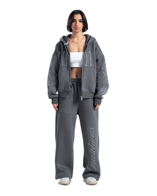 MOTHER OF PEARL ZIPPER SET