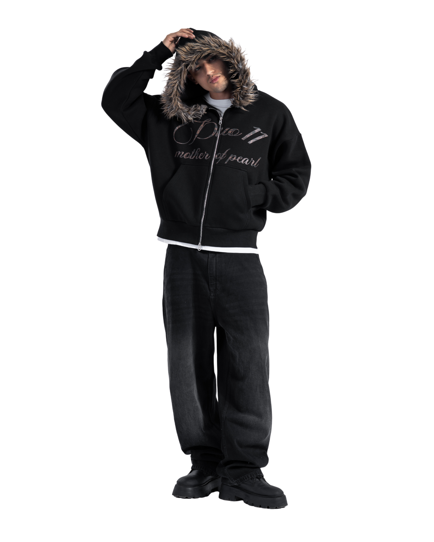 THE FUR MOTHER OF PEARL JACKET