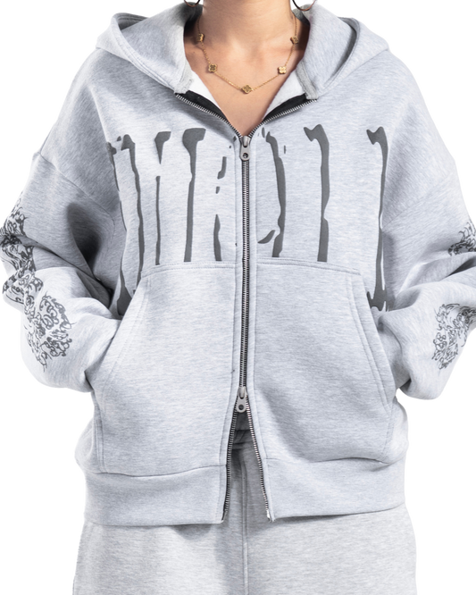 MOTHER OF PEARL ZIPPER