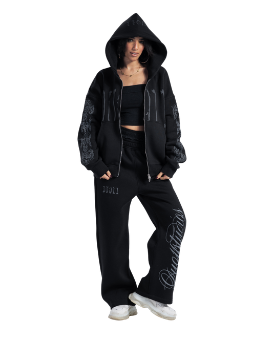 MOTHER OF PEARL ZIPPER SET