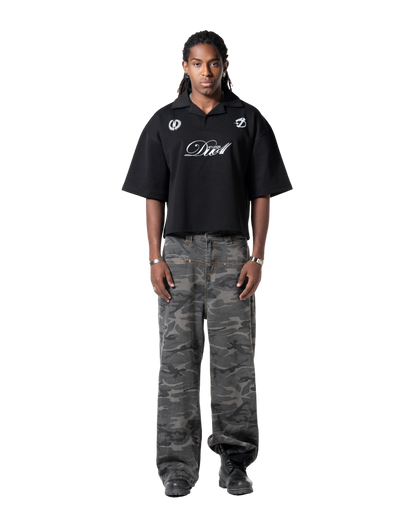 duo club polo black