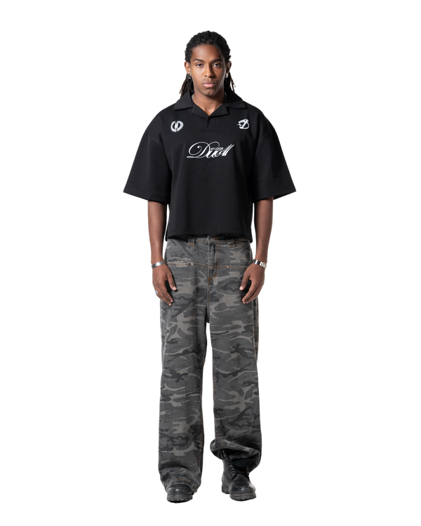 duo club polo black