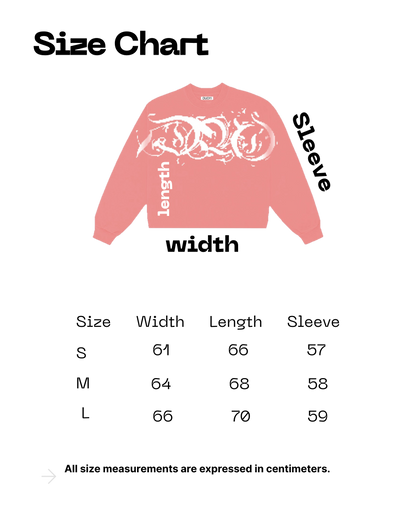 knitted pink crewneck